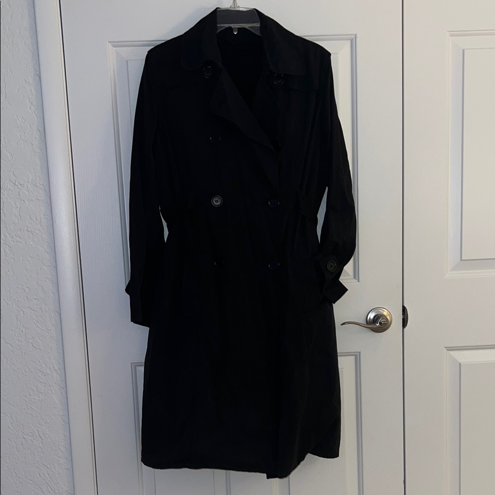 Max Studio Black Trench coat Outerwear